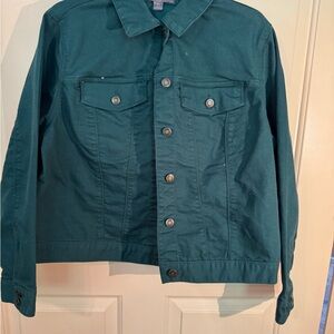 Jessica London Men's Dark Green Jacket